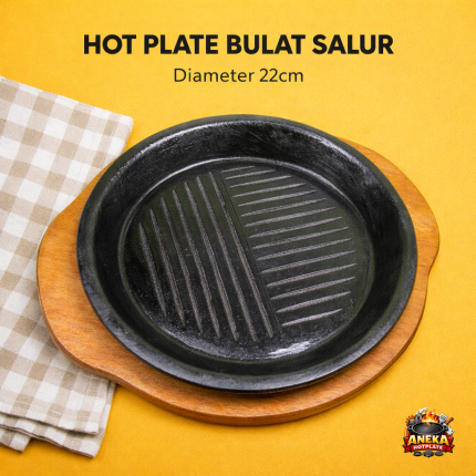 HOTPLATE BULAT SALUR 22 CM