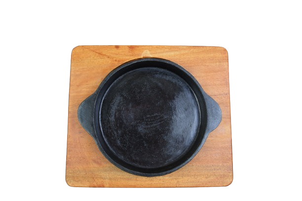 HOTPLATE BULAT POLOS TELINGA D 18CM