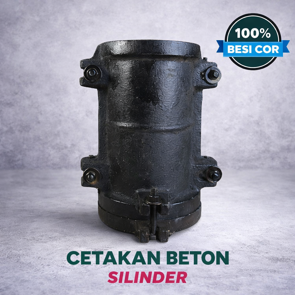 CETAKAN SILINDER BETON 15 x 30 / COR BESI / HASIL AKURAT - Image 2
